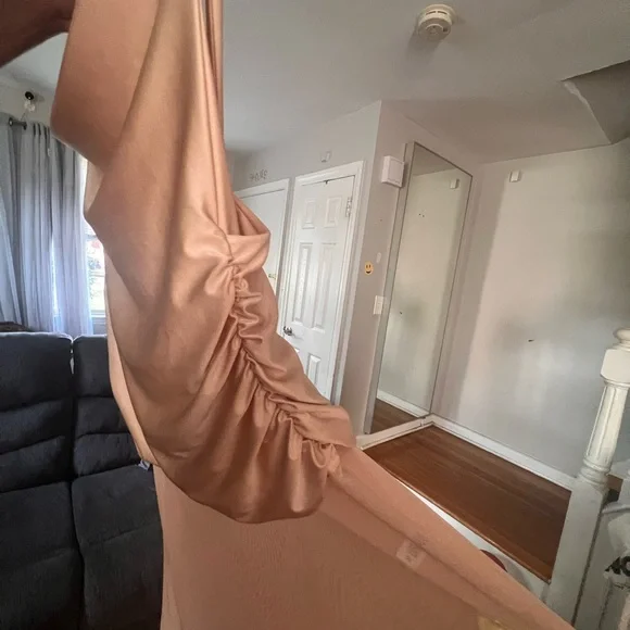 Fashion Nova NEW W/OT 
Chic Backless Nude Dress - Picture 9 of 16